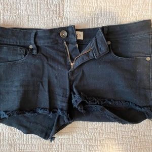 Roxy Denim Black Shorts